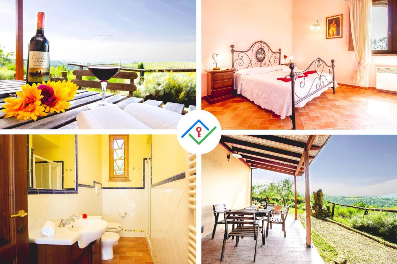 Agriturismo Poggio Pistolese مونتايون المظهر الخارجي الصورة