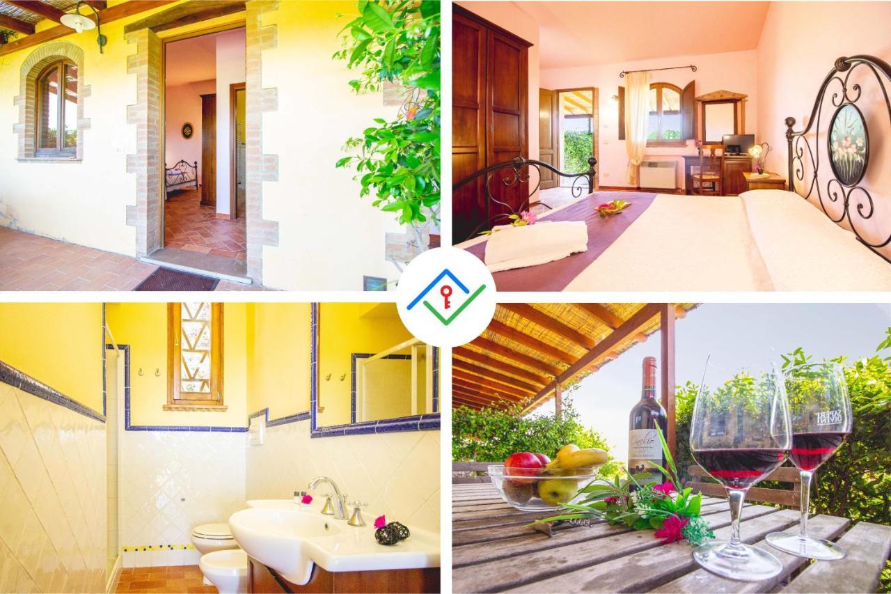 Agriturismo Poggio Pistolese مونتايون المظهر الخارجي الصورة